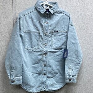 Buffalo David Bitton Light Blue Button-Down Shirt size S NWT